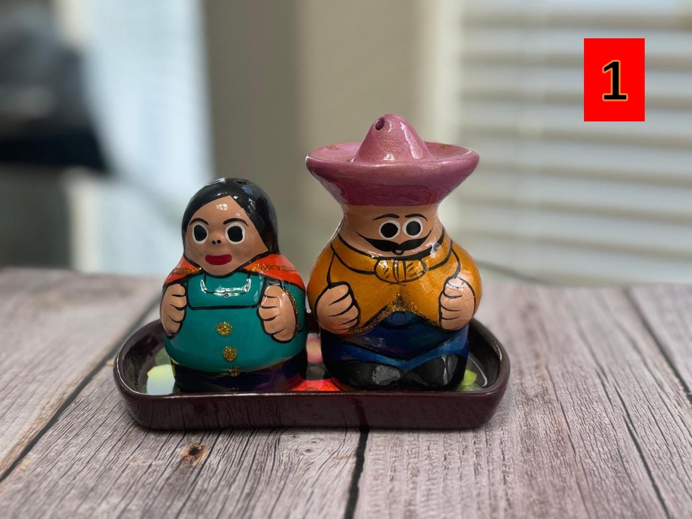 Mexican salt＆pepper Pigs Salt Pepper Mexican Clay Shakers – Mexican Decor Store