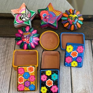Artesania Mexicana,Jewelry box, Mexican handmade Jewelry, baro Mexican Jewelry box, Mexican craft