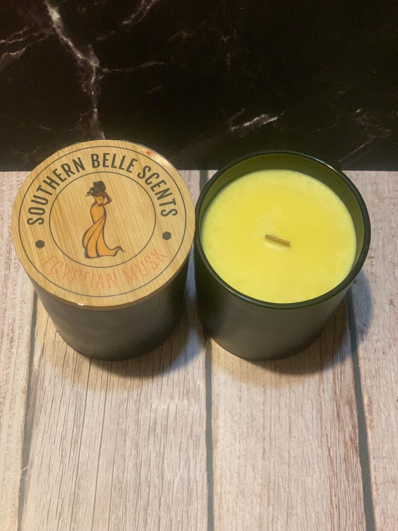Egyptian Musk Candle- Warm Earthy Scent I Men's Collection by Southern Belle Scents image 5