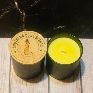 Egyptian Musk Candle- Warm Earthy Scent I Men's Collection by Southern Belle Scents image 3