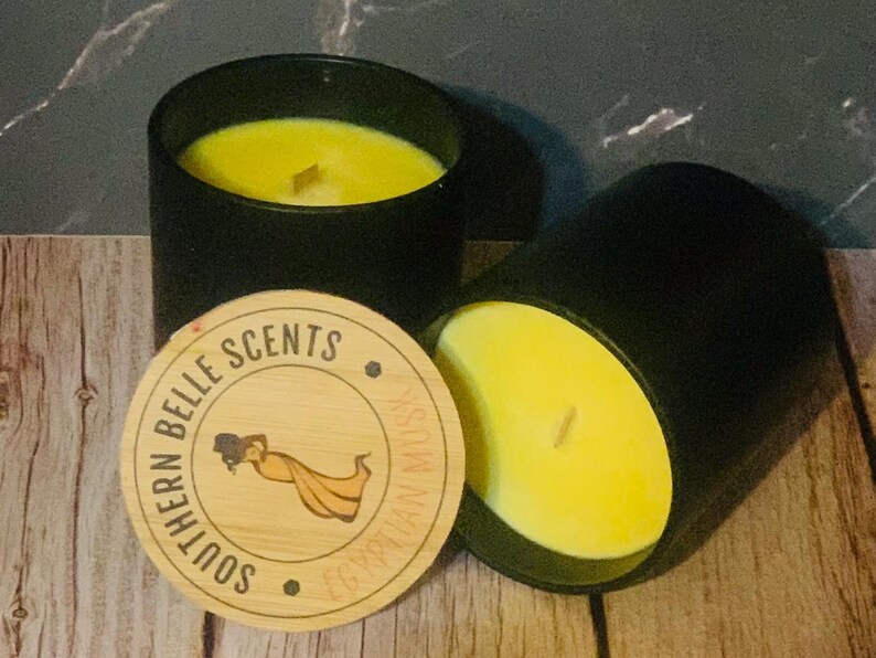 Egyptian Musk Candle- Warm Earthy Scent I Men's Collection by Southern Belle Scents image 1