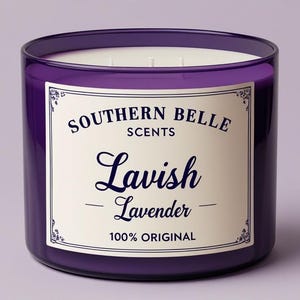 PREORDER Lavish Lavender Soy Candle – Limited Preorder – Aromatherapy