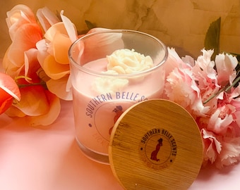 Lick Me All Over Scented Candle: Sweet Fruity Aroma, 14oz Handmade Candle