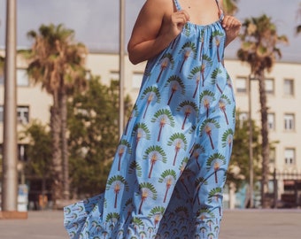 Tropisch paradijs jumpsuit