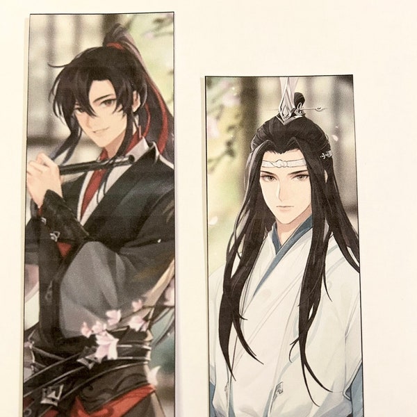 MXTX Grandmaster of Demonic Cultivation MDZS Character Bookmarks