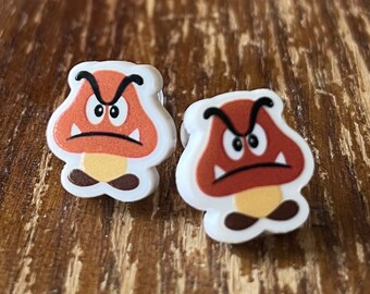 NES Goomba Inspired Earrings