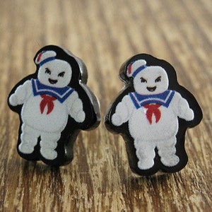 Stay puft marshmallow man keychain deals