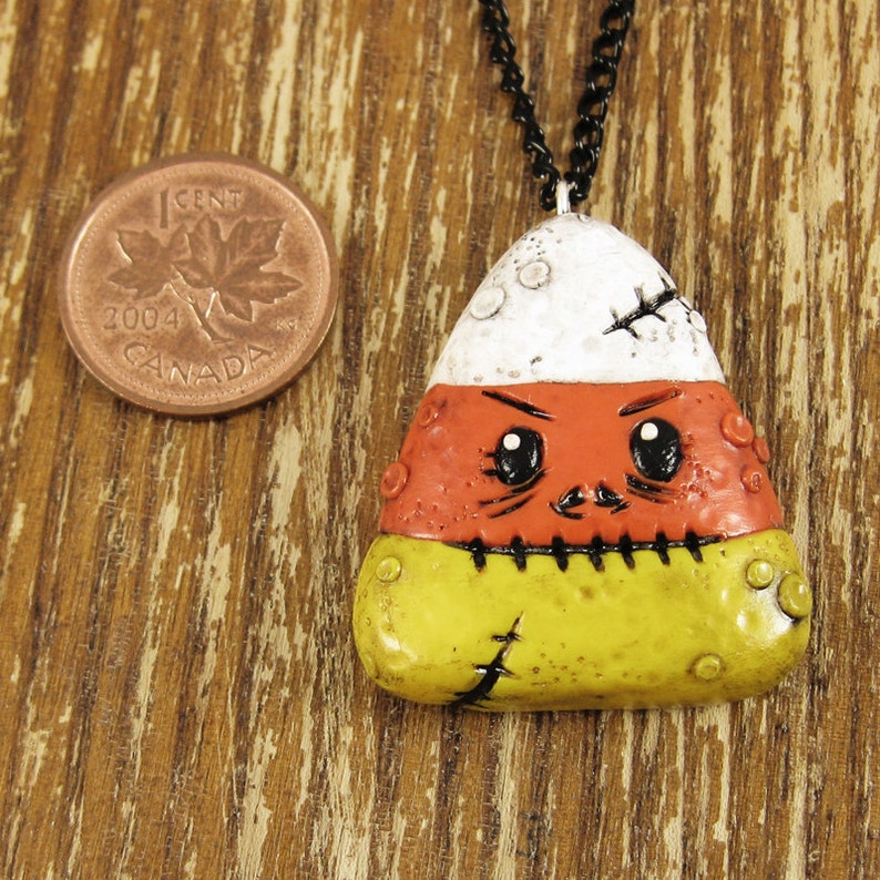 Halloween Zombie Candy Corn Halloween Jewelry Etsy
