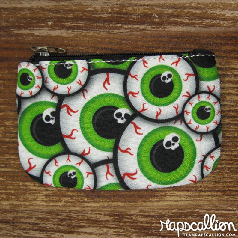 Eyeballs Bloodshot Coin Purse
