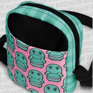 Chairry Inspired Crossbody Satchel - Pee-wee, Retro, Cartoon, Chair, Playhouse, Unisex, Handbag, Pink
