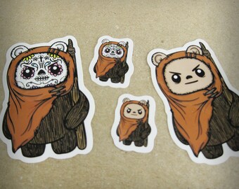 New Ewok Inspired Sticker Sheet