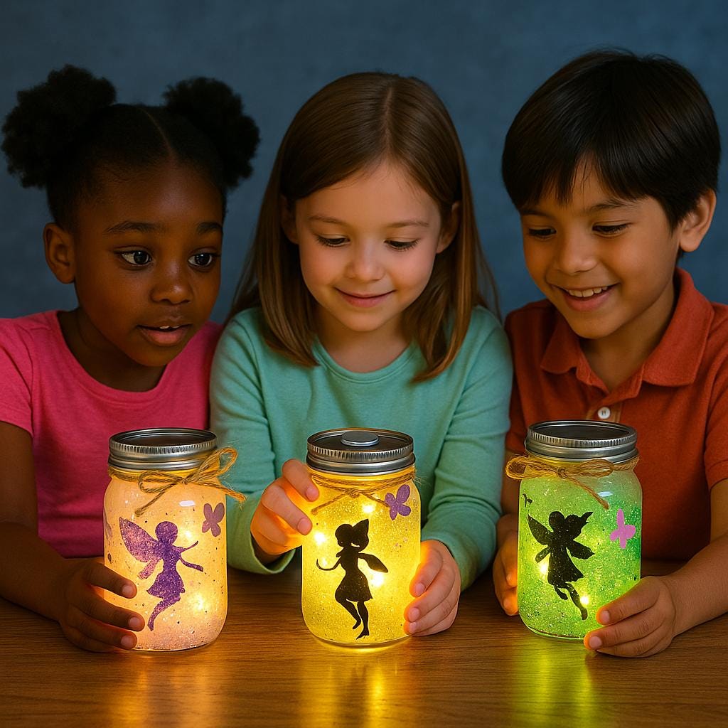 Fairy Light Jars: Fun DIY STEM Project for Kids to Learn Circuits and Light Up Magic!