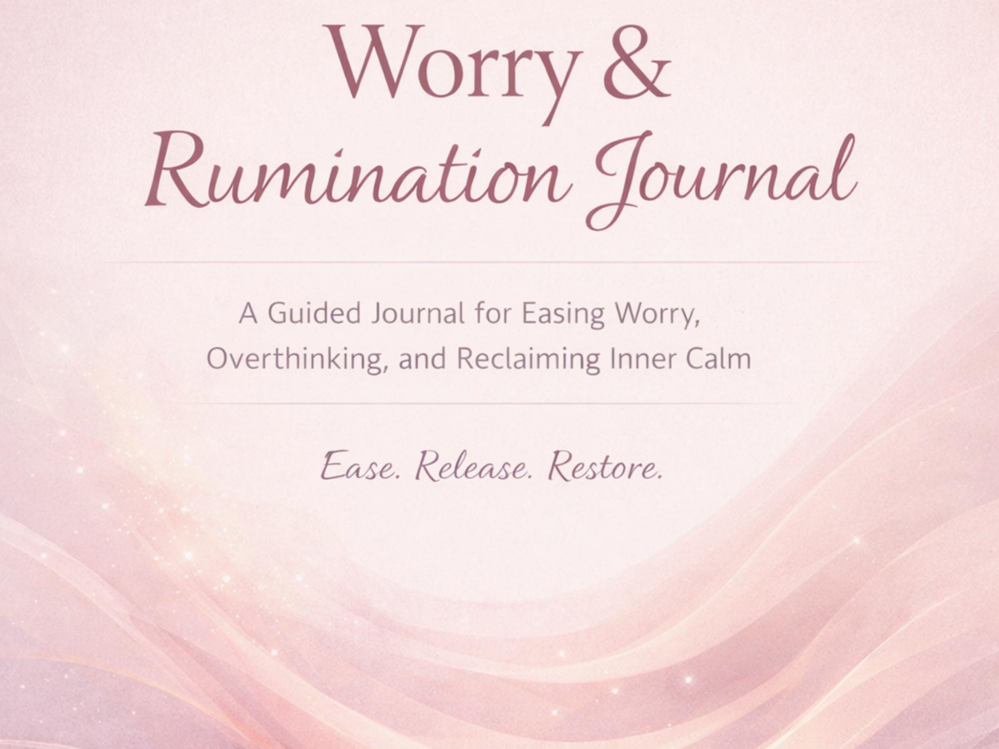 Worry Window Example The Worry and Rumination Window Worksheet-guide - Etsy