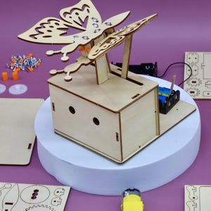 PERSONALIZED DIY Mechanical Butterfly STEM Kit - Learning Kits for Kids