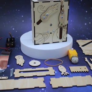 DIY Rocket Launcher Space STEM Kit - Learning Kits for Kids