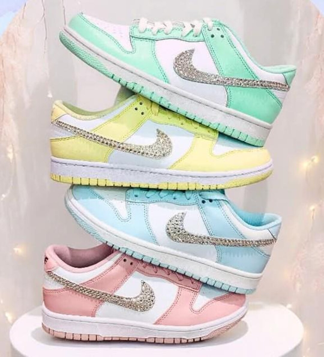 swarovski crystal dunks