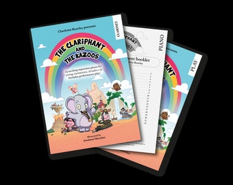 Clarinet repertoire book (Grades 1-3), fun pieces for clarinet, clarinet music in-between Grades, musical play, music for KS2, primary music