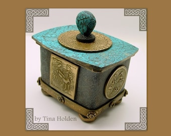 Crie caixas DIY - Tutorial de argila de polímero - Download digital em PDF