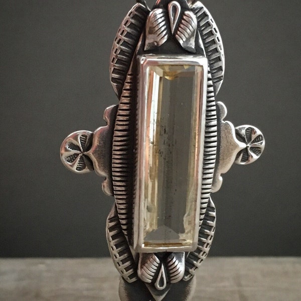 Faceted scapolite necklace - unique necklace - scapolite talisman