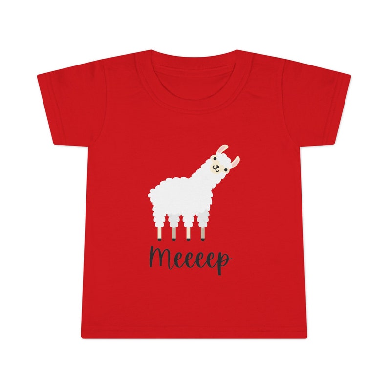 T-shirt pour tout-petit, meeep Red