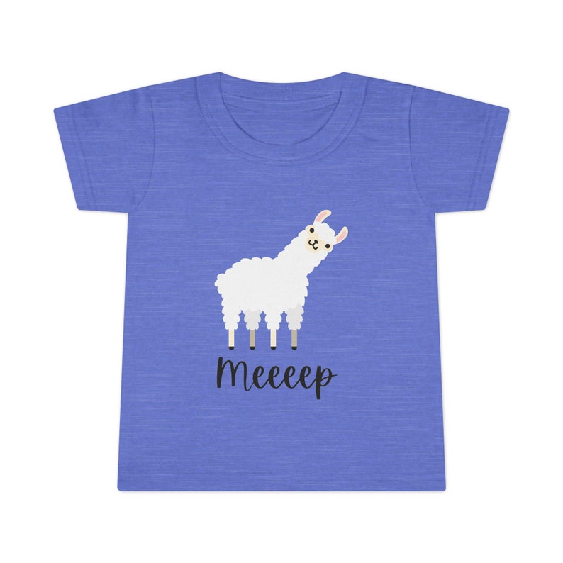 T-shirt pour tout-petit, meeep Heather Royal
