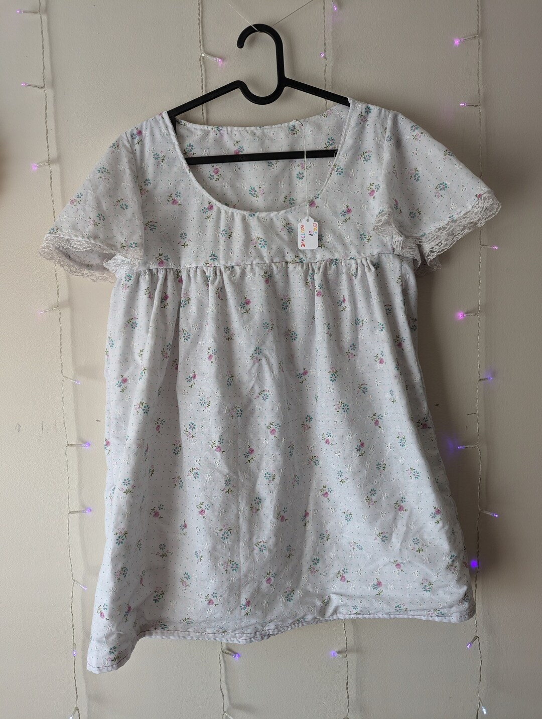 White Eyelet Embroidered Babydoll Tank Dress – Summer Tiered Mini Dress