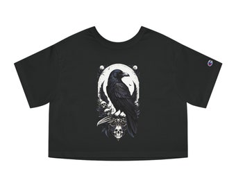 Black Raven Champion Women's Heritage Cropped T-Shirt