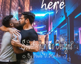 Premade Ebook Cover/ Gay Romance/ Gay Couple/ Mixed Couple