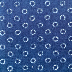 shibori tie-dye print cotton fabric, Japanese cotton fabric, sold by the half yard,