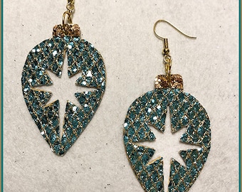 Download Faux Leather Earrings SVG Digital Cut File for Cricut | Etsy