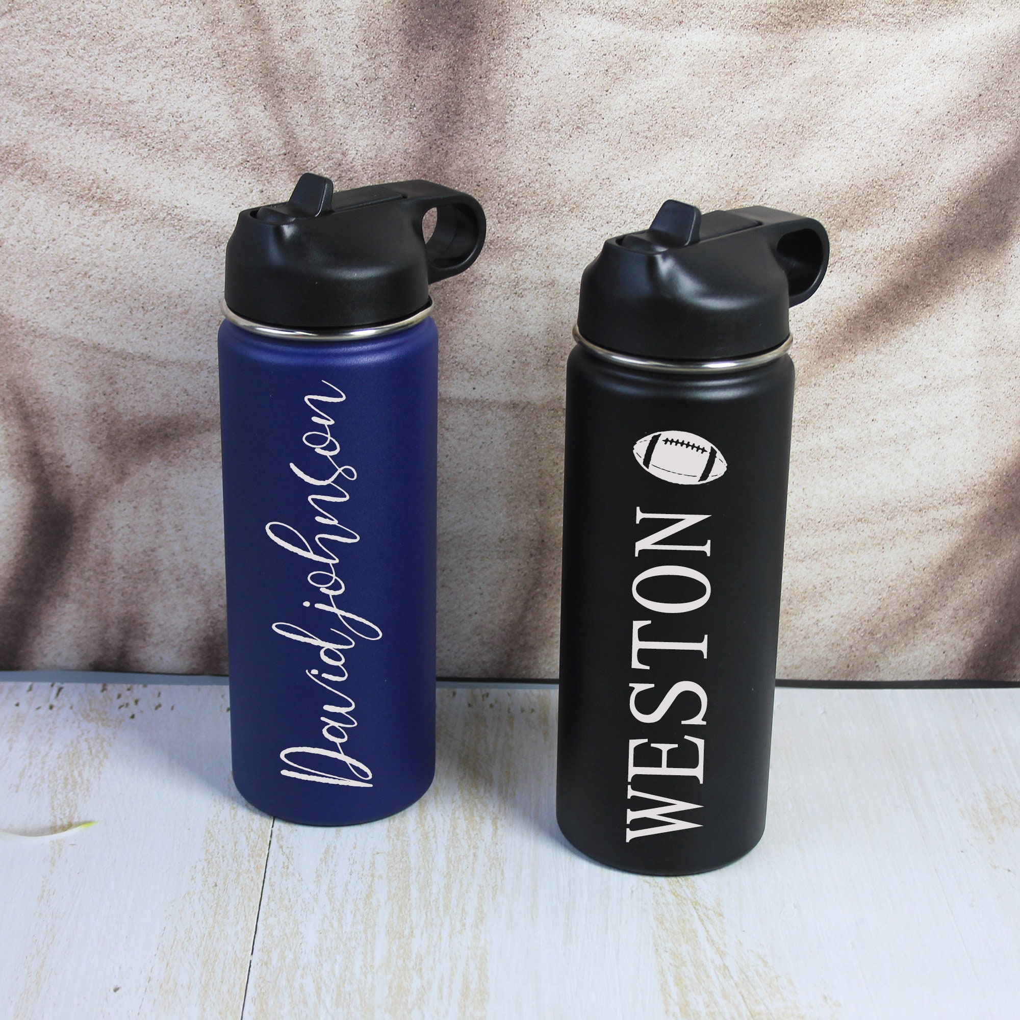 Personalized Water Bottle, Customized Name Water Bottle,Outdoor water bottle,Sport Gift for Coach| Custom Sport Water Bottle | Teacher Gift