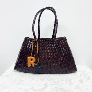 X-Large handgemachte Vintage Rindsleder Handtasche, Retro gewebte Leder Umhängetasche, Handgefertigte Tragetasche, Geschenk für sie, Trendy Damen HOBO Tasche Geschenk