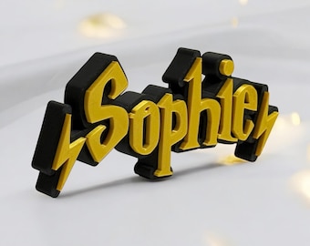 Personalised Magical Wizard Themed Namesign