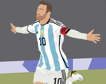 Lionel Messi Print