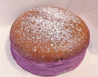 Japanese cheesecake Ube