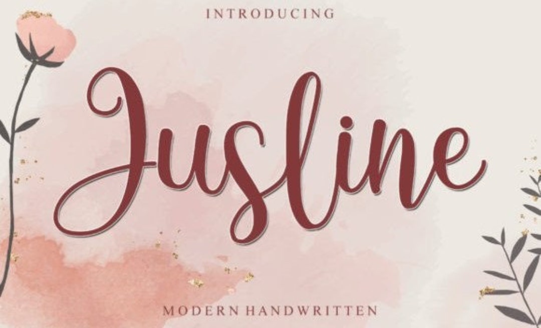 Jusline Font, Minimalist Font, Cricut Fonts, Casual Font, Modern Font ...