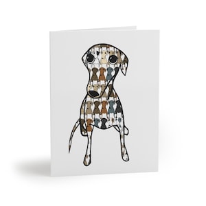 Biglietti d'auguri Snootception Greyhound - (confezione da 8, 16 e 24)