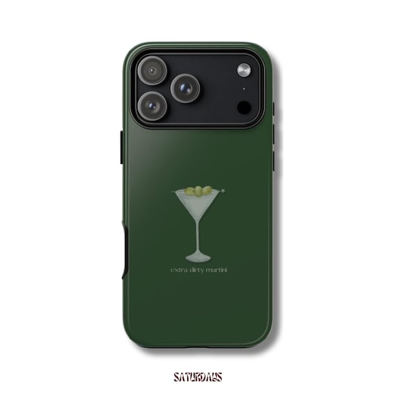 Extra Dirty Martini Phone Case, Cocktail Drinks Phone Case, Aesthetic Phone Case iPhone 17 16 15 14 Pro Samsung Galaxy Google Pixel, Green - Etsy Extra Dirty Martini Phone Case, Cocktail Drinks Phone Case, Aesthetic Phone Case iPhone 17 16 15 14 Pro Samsung Galaxy Google Pixel, Green - Etsy