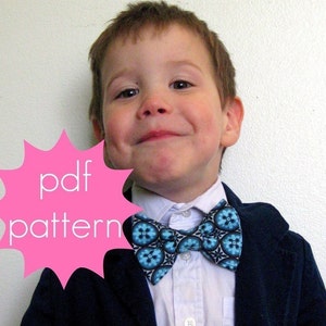 Bowtie - INSTANT download - PDF Sewing Pattern - nb, 6n, 12n, 18n, 2t, 3t, 4t, 5t