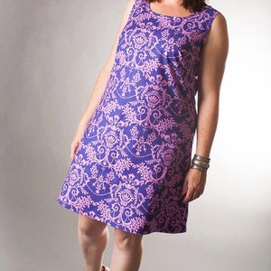 Ladies A-Line Shift Dress & Tunic INSTANT DOWNLOAD xs through xxxl pdf sewing pattern image 4