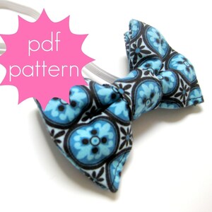 Bowtie - INSTANT download - PDF Sewing Pattern - nb, 6m, 12m, 18m, 2t, 3t, 4t, 5t