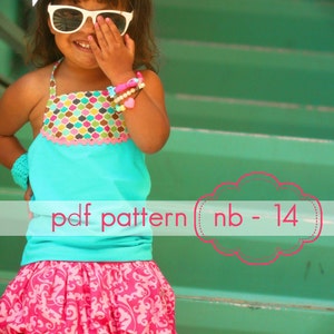Bouncing Bubble Skirt or Skorts - INSTANT download - pdf sewing pattern - nb - 14 - 3 length options
