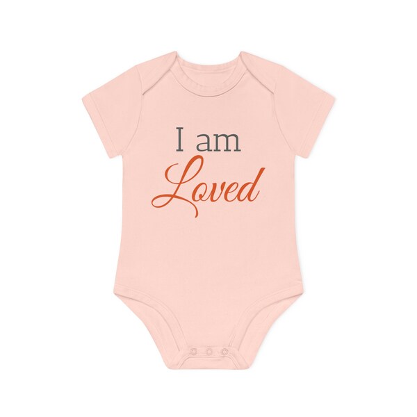 I am Loved - Baby Bio-Body, Strampler, Babykleidung