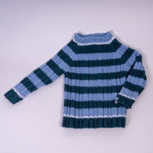 Hand-knitted children&#39;s sweater