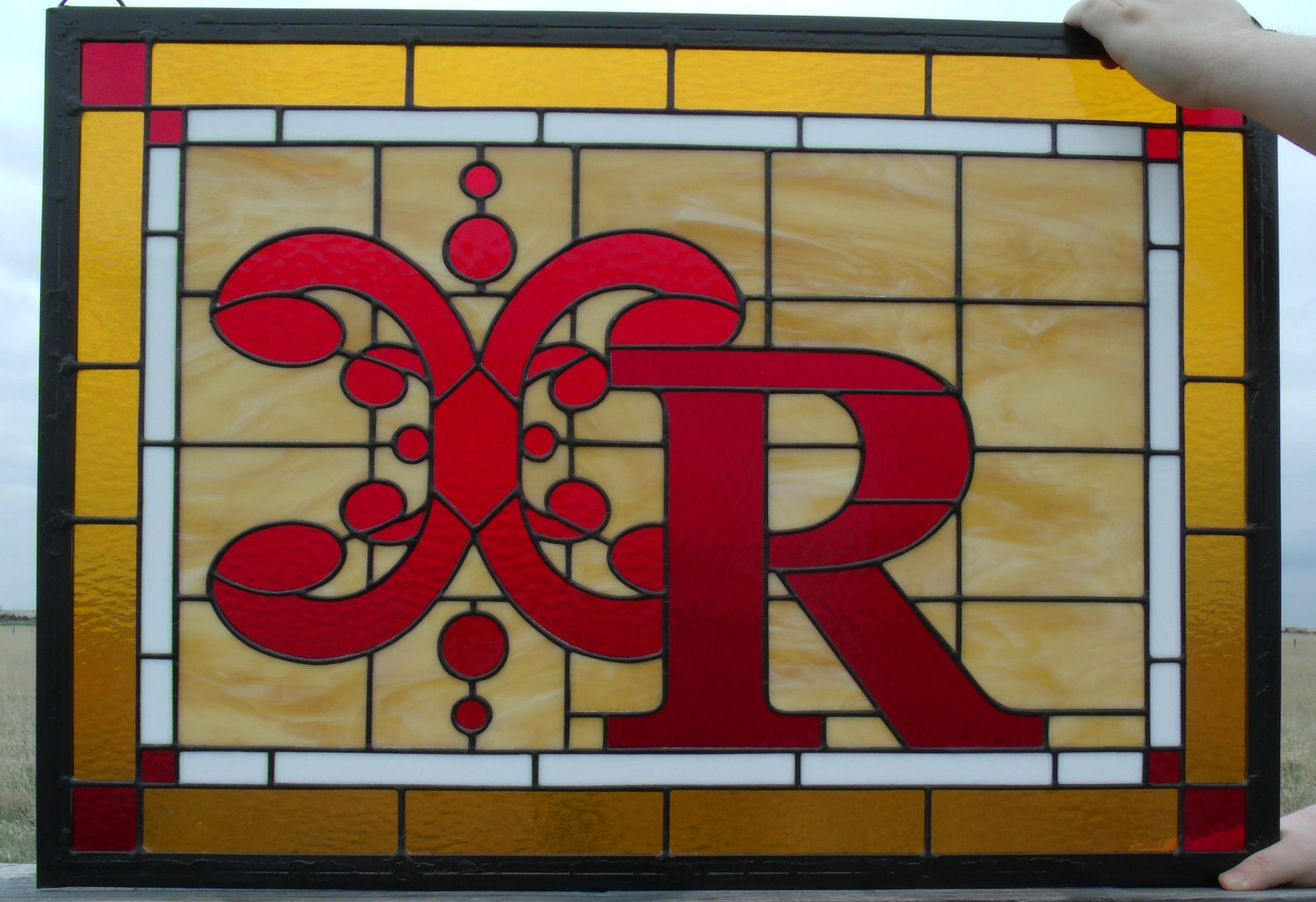 Stained Glass Business Logos Custom Signage Stained Glass Etsy