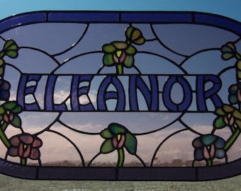 Custom Stained Glass Window Panels
