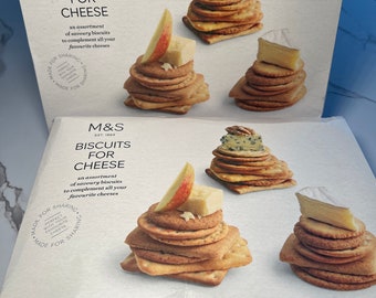 English Marks & Spencer Cheese  Biscuits Gift