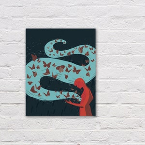 Lord of the Butterflies print of Andrea Gibson&#39;s cover