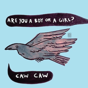 Instant download: Crow art print w/a quote from Stone Butch Blues by Leslie Feinberg, butch art for lesbians and trans people printable art