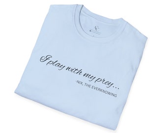 IAD Summer t-shirt, quote by Nix the everknowing